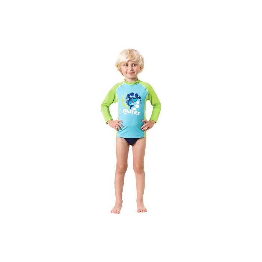 Camisa Lycra Niño - Rash Guard KID L/S BOY XS