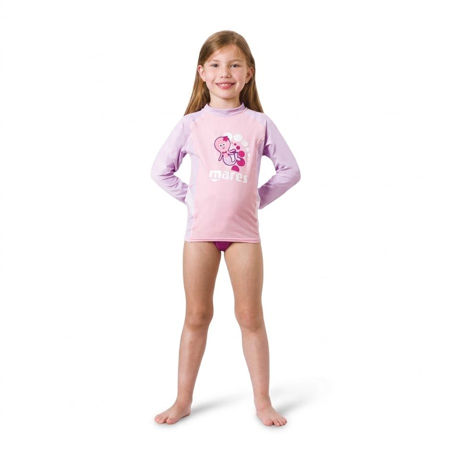 Camisa Lycra Niña -Rash Guard KID L/S GIRL M